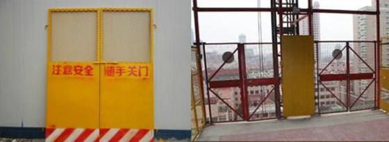 灵山县施工升降机防护门